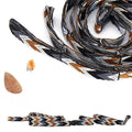 Outdoor Camping Tent Storage Lanyard Lengthened Bundled Clothesline(Black)