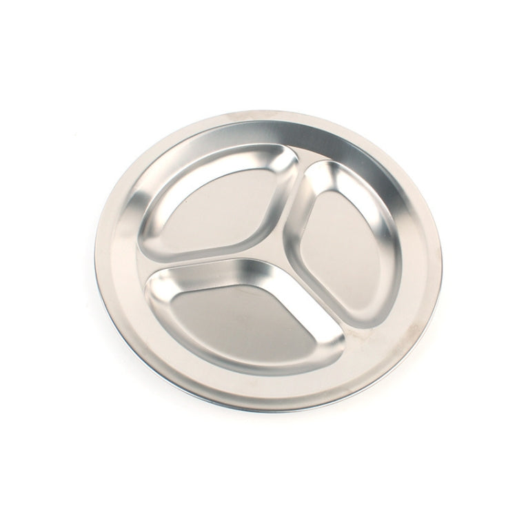 Picnic 3 Grid Round Plate Outdoor Barbecue Non-magnetic 201 Stainless Steel Grid  [late