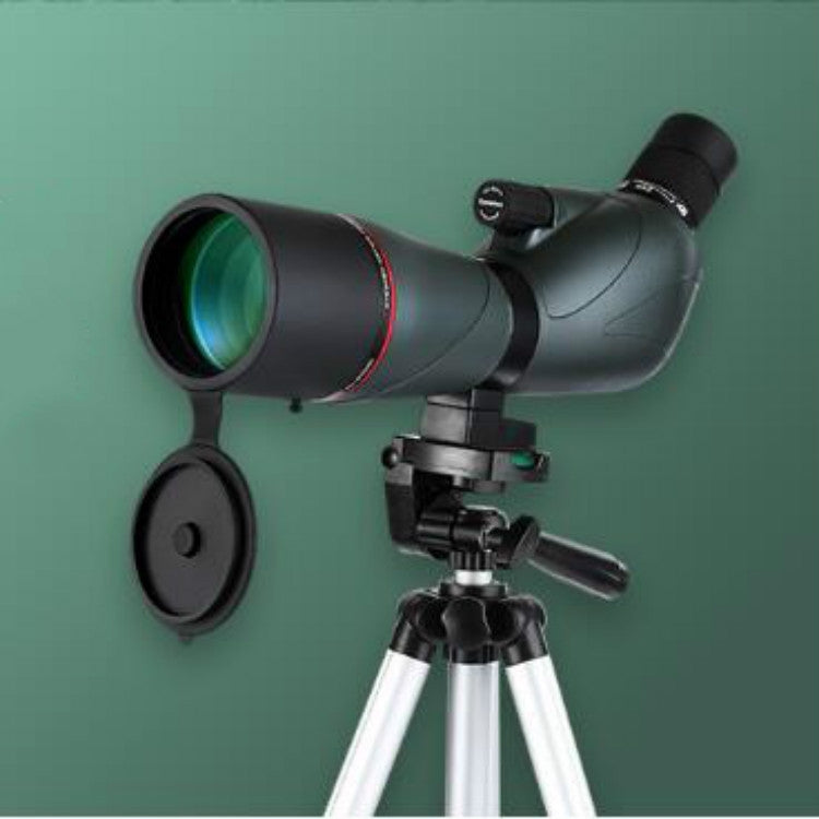15-45X60 Zoom Single-lens Telescope High-definition Monocular Binoculars Outdoor Bird Watching Target Glasses(Black)