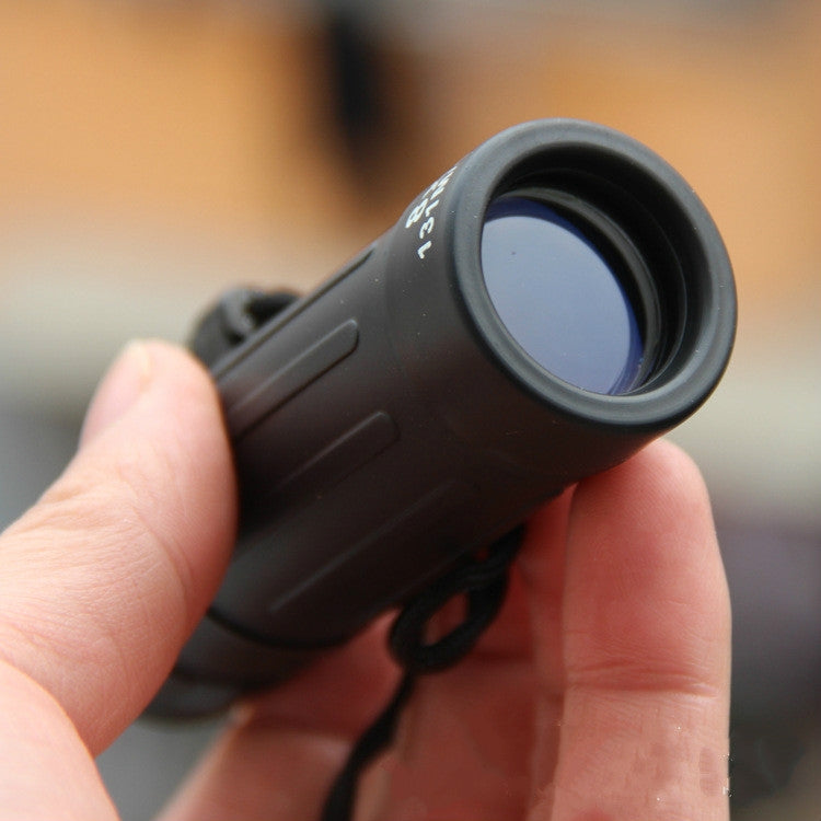 10x25 Telescope Compact Mini Blue Film Monoculars