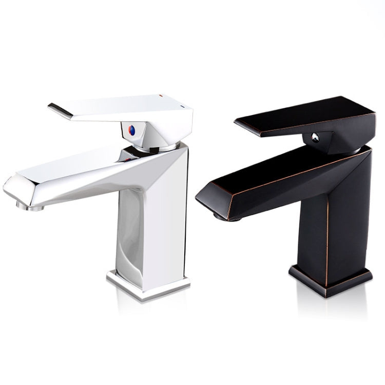 Hardware Faucet Bathroom Hot & Cold Water Faucet, Specification: Black 99508