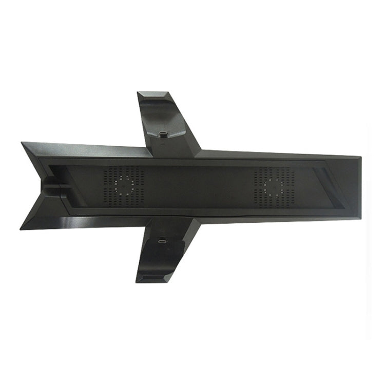 Game Console Radiator And Dual Handle Charging Base For PS4 / PS4 Slim(Black)