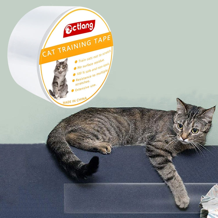 Ctlang B25112 Pet Sofa Protective Tape Cats Anti-Caught Protective Gear Film, Specification: Wide 2.5inch(M)