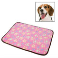 Pet Double-sided Mat Vine Cushion Kennel Cat Blanket Mat, Size:M (Pink)