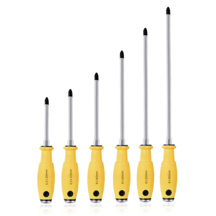 Chrome Vanadium Steel Percussion Screwdriver, Specification: 8x400mm 12inch Phillips