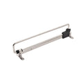 Y01 Iron Head 10 inches Wardrobe Hardware Push-Pull Hanging Rod Clothes Rail