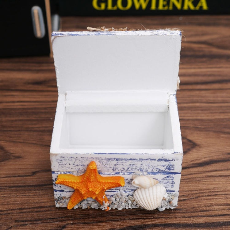Wooden Pirate Jewellery Storage Box Case Holder Vintage Desk Storage Box(Lighthouse)