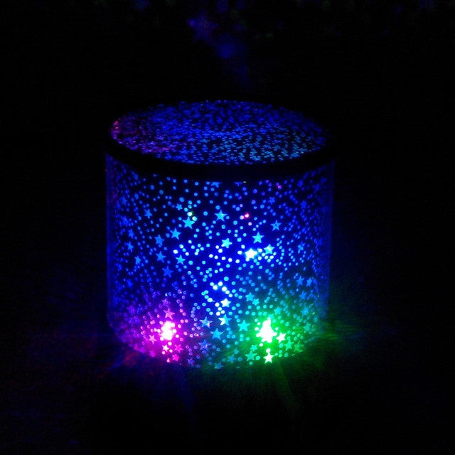 2 PCS Star Master USB Projection Lamp Romantic Starry Sky LED Night Light(Purple)