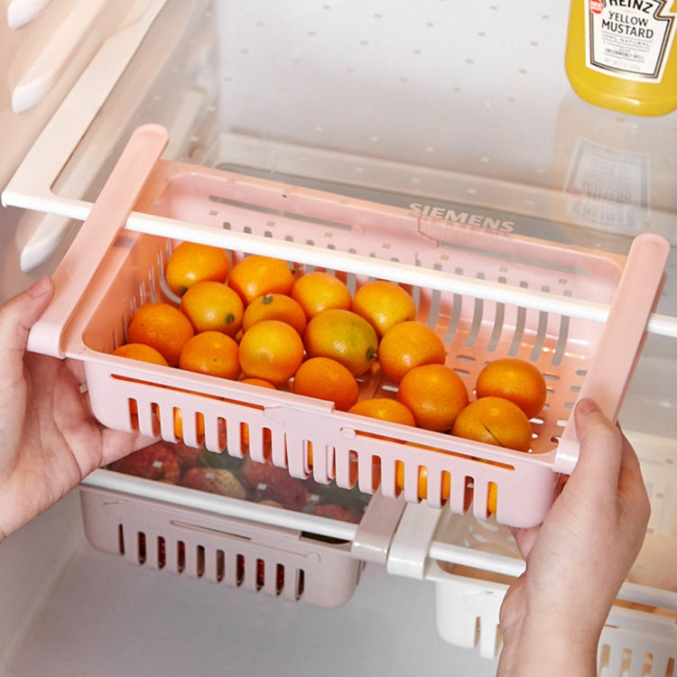 Refrigerator Storage Box Refrigerators Drawer Shelf(White)