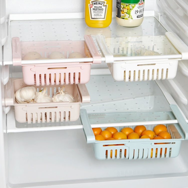 Refrigerator Storage Box Refrigerators Drawer Shelf(White)