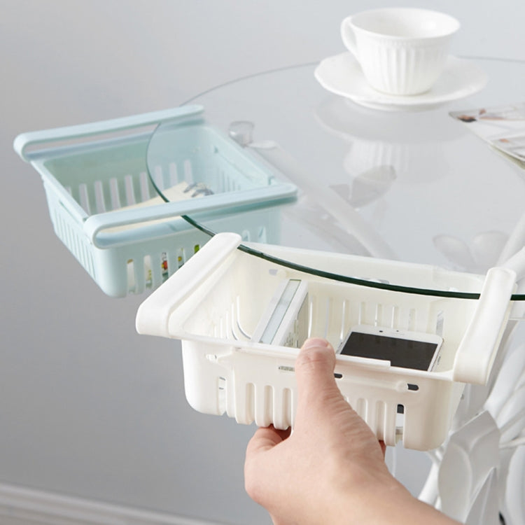 Refrigerator Storage Box Refrigerators Drawer Shelf(White)