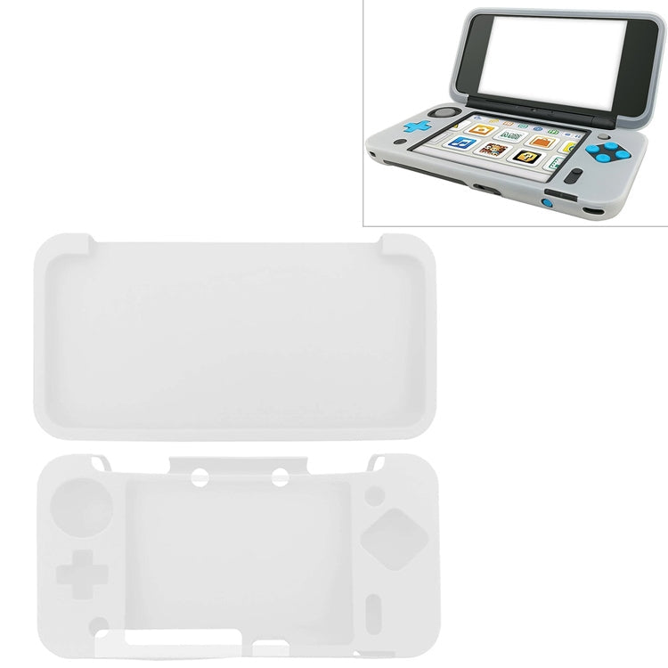 Host Silicone Protective Case for NEW 2DSLL(White)