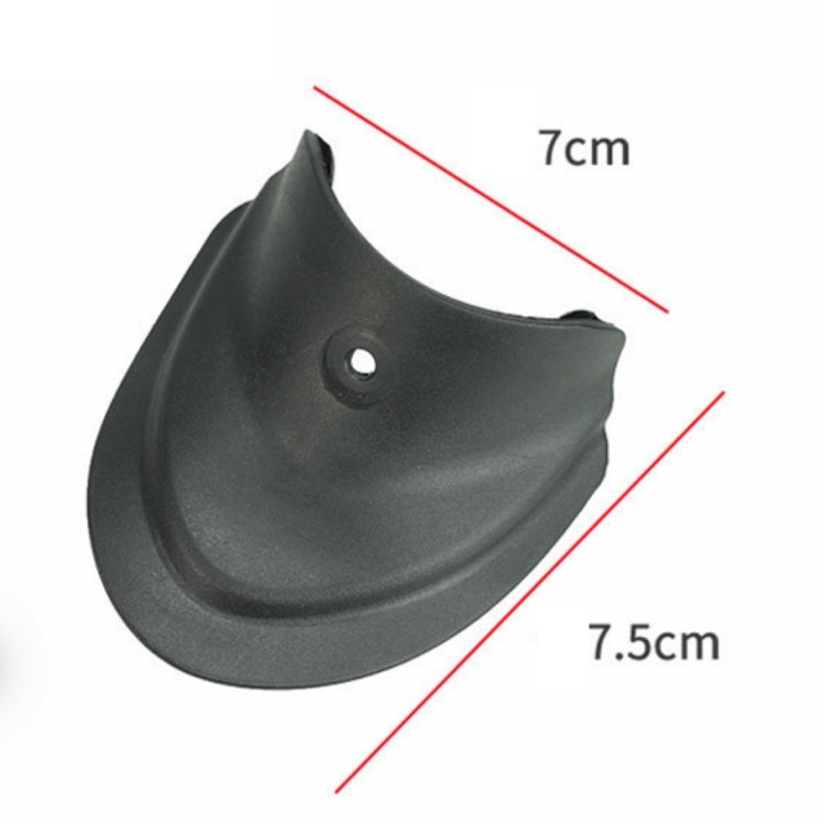 3 Pairs Scooter Fender Fishtail Rubber Front And Rear Fender Modified Accessories for Xiaomi M365 / Pro(Mudguard Black)