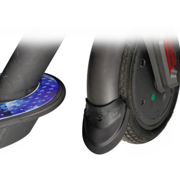 3 Pairs Scooter Fender Fishtail Rubber Front And Rear Fender Modified Accessories for Xiaomi M365 / Pro(Fishtail)