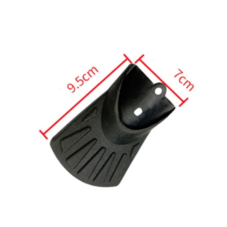 3 Pairs Scooter Fender Fishtail Rubber Front And Rear Fender Modified Accessories for Xiaomi M365 / Pro(Fishtail)