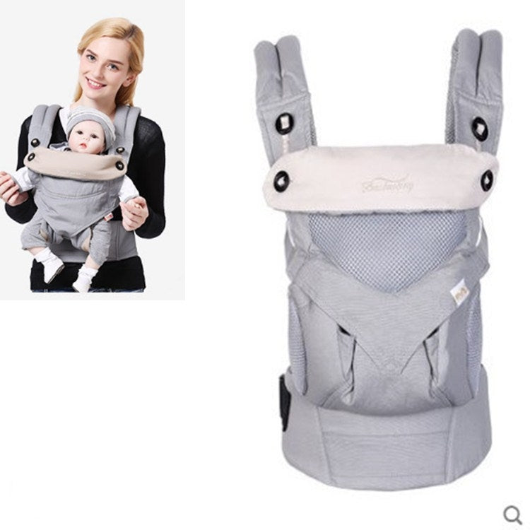 Four Seasons Multifunctional Baby Carrier(Breathable Space Gray)