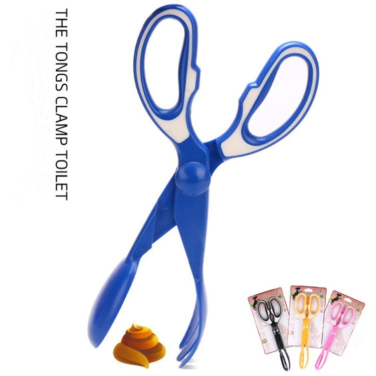 3 PCS Dog Pick Up Toilet Pet Shoveling Device Cat Dog Excrement Picking Feces Clip(Black)