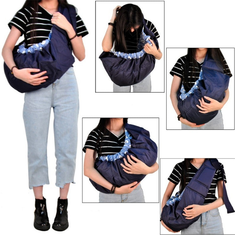 Newborn Baby Cross-body Harness Strap(Ocean Flower)