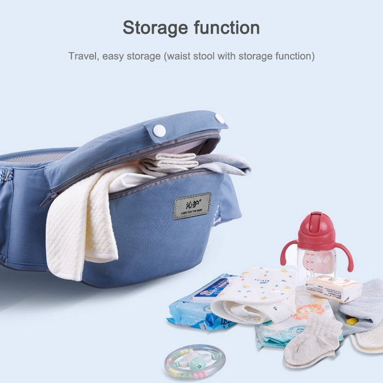 Newborn Four Seasons Multifunctional Strap Waist Stool(Cotton Maroon)