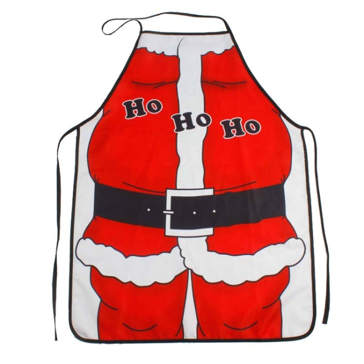 2 PCS Creative Christmas Restaurant Hotel Waiter Apron Decoration(Male)