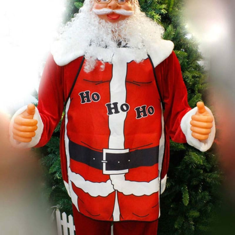 2 PCS Creative Christmas Restaurant Hotel Waiter Apron Decoration(Male)