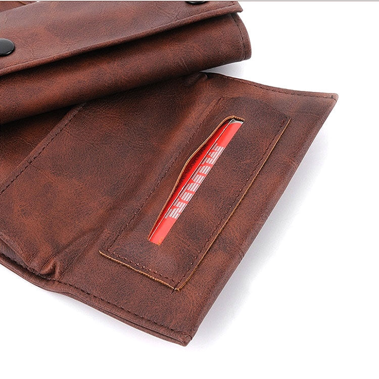 PU Leather Tobacco Portable Storage Bag(Black)