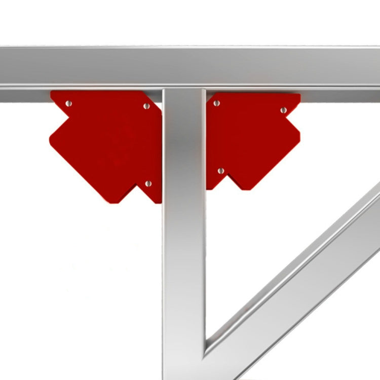 Magnetic Welding Positioner Triangular Strong Magnetic Holder, Size:75 Pounds