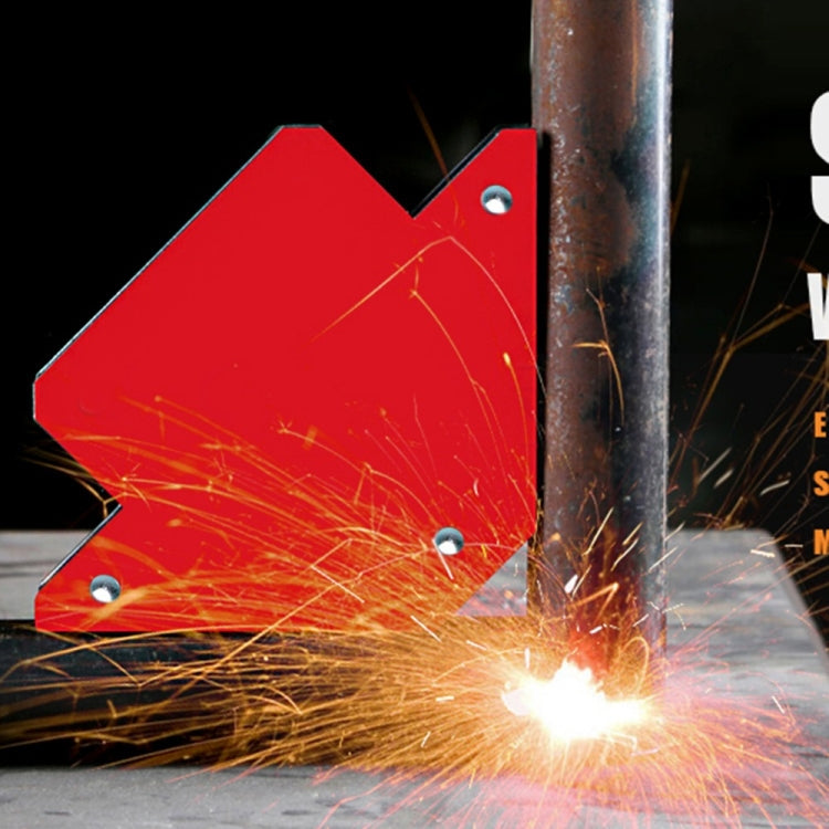 Magnetic Welding Positioner Triangular Strong Magnetic Holder, Size:75 Pounds