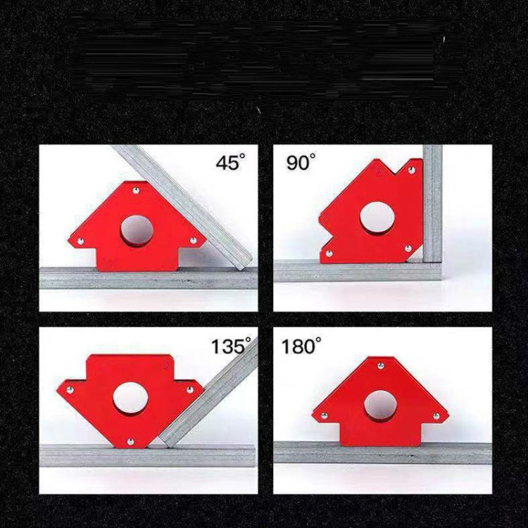 Magnetic Welding Positioner Triangular Strong Magnetic Holder, Size:75 Pounds