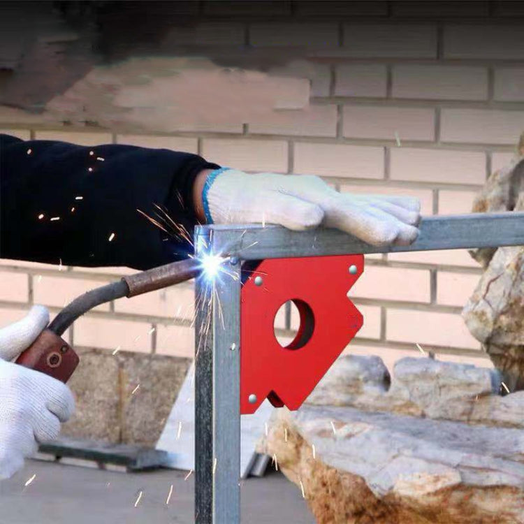 Magnetic Welding Positioner Triangular Strong Magnetic Holder, Size:75 Pounds