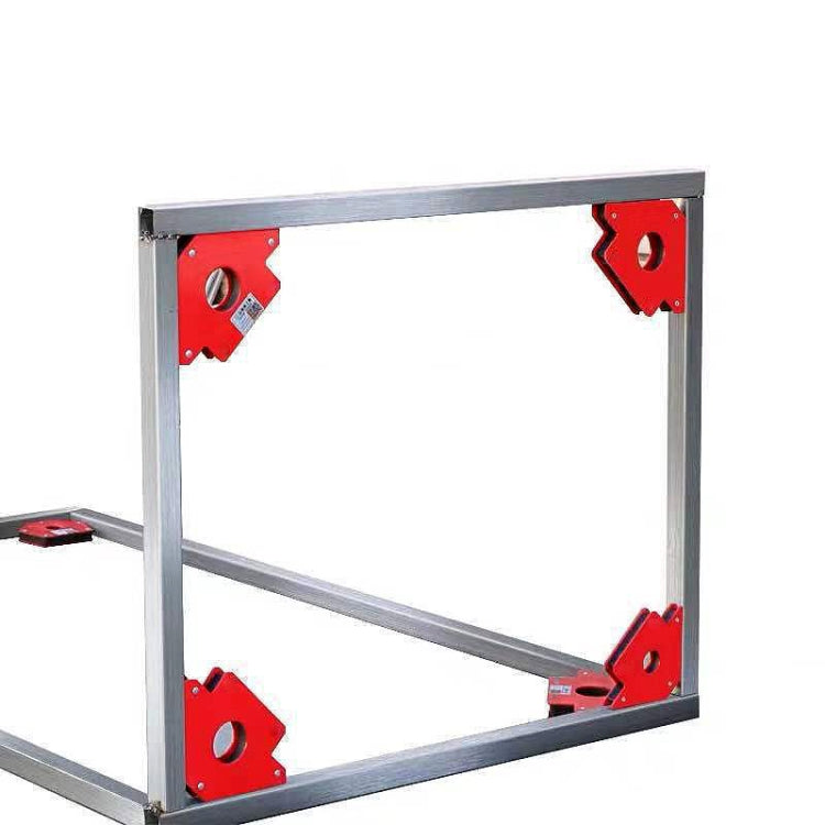 Magnetic Welding Positioner Triangular Strong Magnetic Holder, Size:75 Pounds