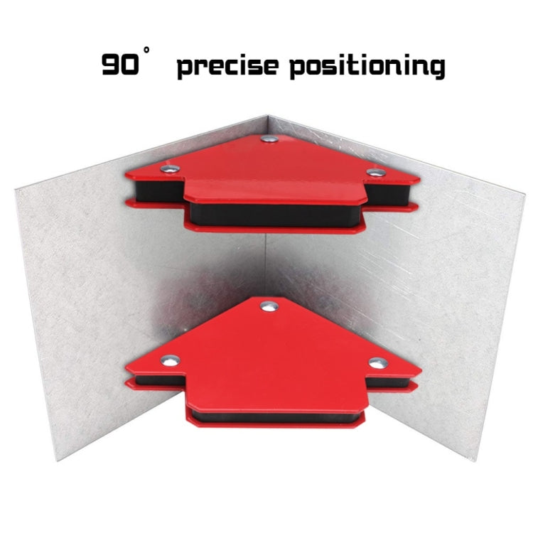 Magnetic Welding Positioner Triangular Strong Magnetic Holder, Size:75 Pounds
