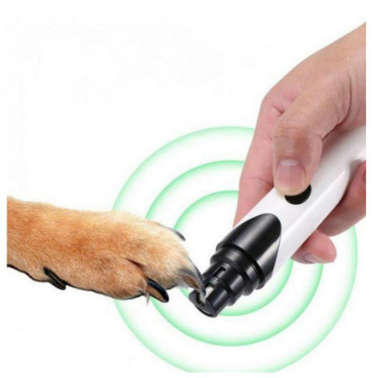 Pet Nail Polisher Cats and Dogs Clean Nails Electric Manicure, Style:PTy078 2 Block Professional Edition
