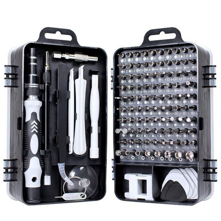 110 in 1 Magnetic Plum Screwdriver Mobile Phone Disassembly Repair Tool(Black)
