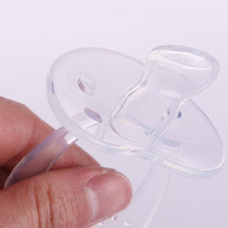Baby Products Full Silicone Round Head Thumb Transparent Pacifier(Thumb)