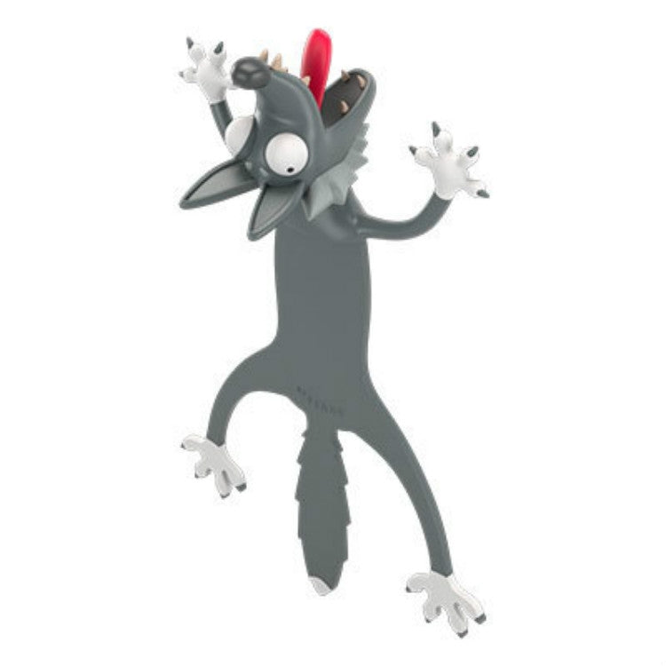 3D Stereo Animal Bookmark Creative Cute Funny Bookmark(Wolf)