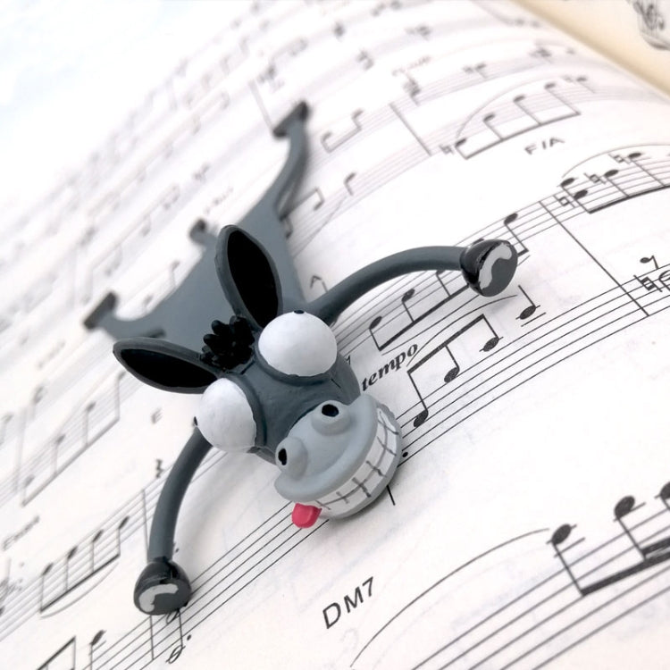 3D Stereo Animal Bookmark Creative Cute Funny Bookmark(Cat)