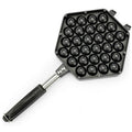 Household Non-stick Bakeware Mold QQ Egg Baking Tray(Black)