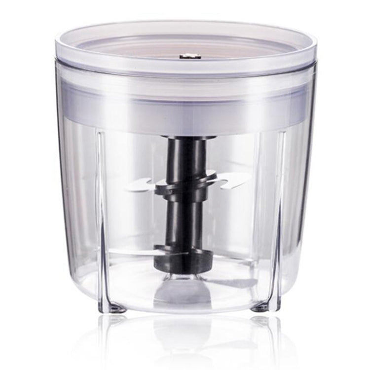 Portable Mixing Cup Electric Soy Milk Juicer Multi-function Cooking Machine Home Meat Grinder(Light Green)