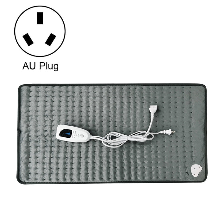 Home Physiotherapy Heating Pad Electric Heating Blanket, Size: 76x40cm, Plug Tpye:AU Plug(Dark Gray)