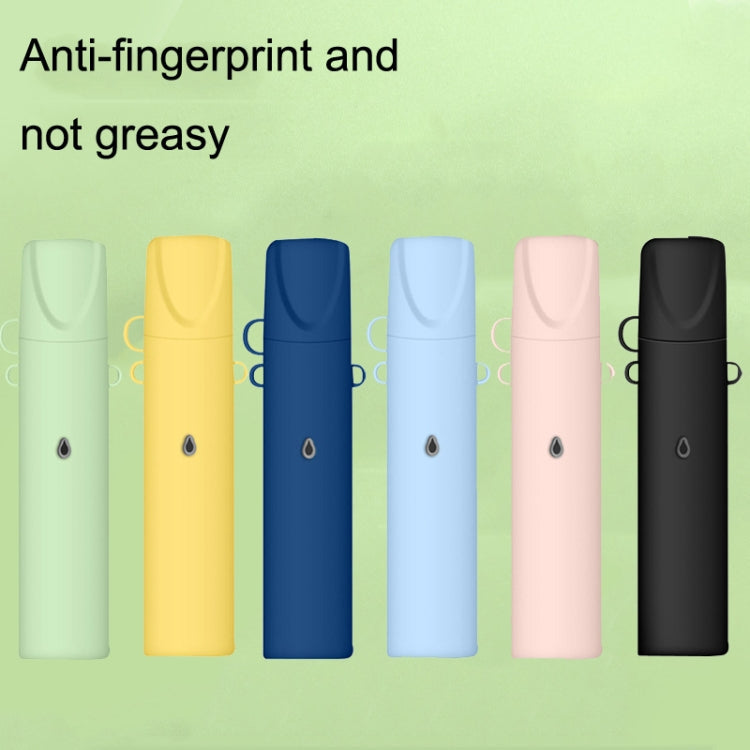 Cigarette Rod Transparent Protective Case For Relx 1 Generation(Haze Blue)