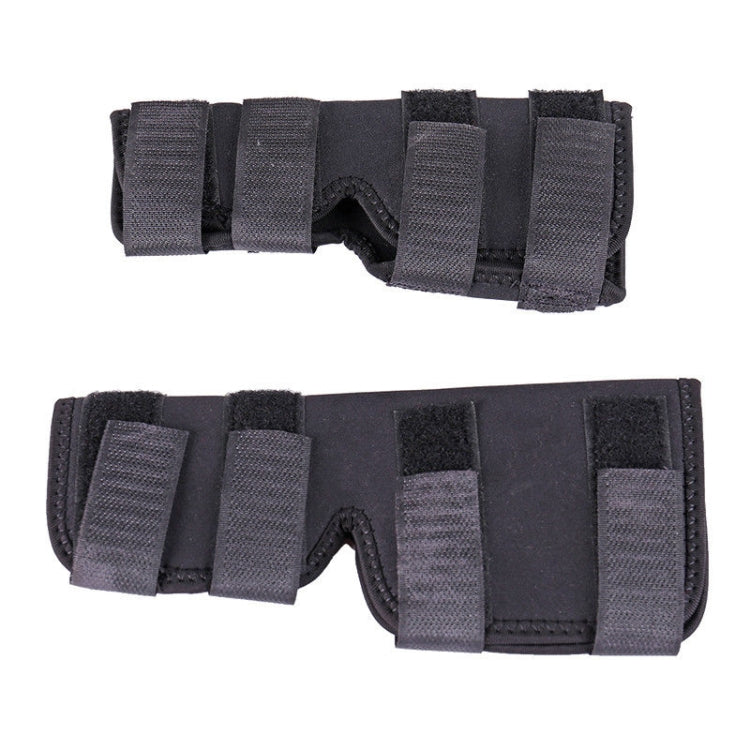 DogLemi PD60041 Dog Hock Brace Pet Supportive Rear Dog Compression Leg Joint Wrap Protects Wounds and Injury, Size:L