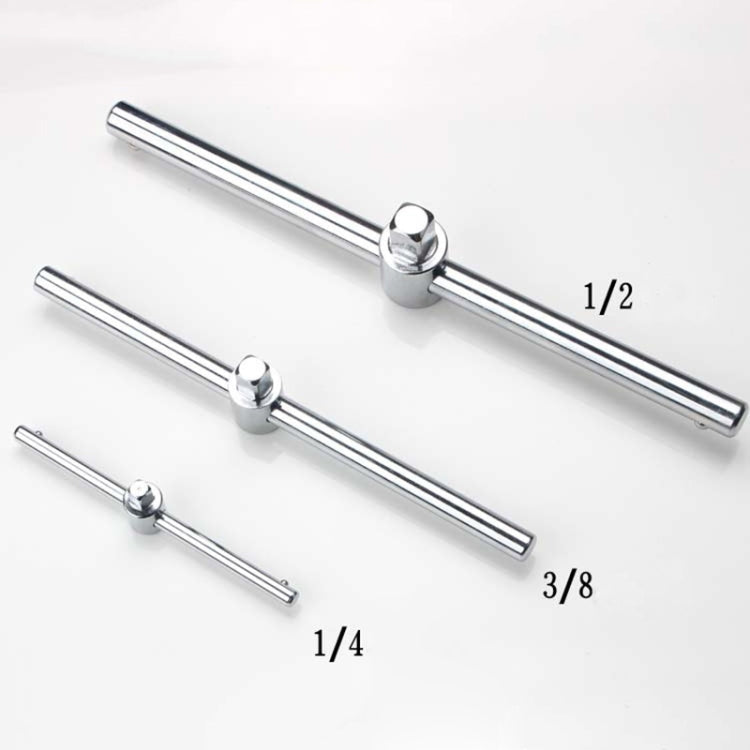 T-Type Socket Wrench Extension Rod Slider, Style:1/2 Inch