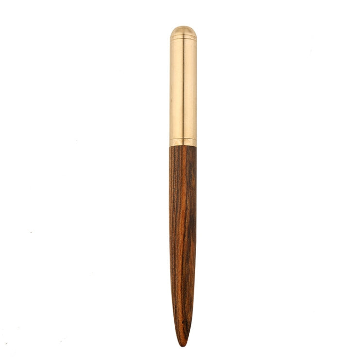 Luxury Wood Fountain Pen School Office Writing Ink Pen Stationery Gifts Supplies(Wenge wood  )