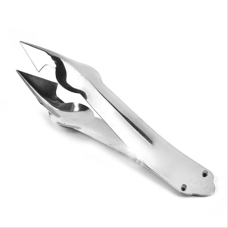 3 PCS Stainless Steel Non-slip Tip Open Blade Pineapple Clip Fruit Eye Digger Endless Steel Nail, Size:13.5×3.5cm