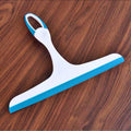 Glass Window Wiper  Bathroom Glass Wiper Window Glass Cleaner Household Cleaning(Blue)