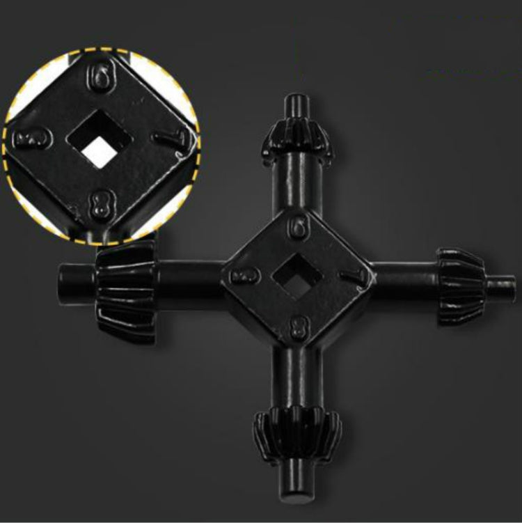 Four In One Multifunctional Hand Drill Key, Style:Large