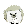 Hedgehog Silicone Pacifier Baby Teether Mother and Baby Supplies Creative Infant Molar Toy(Gray)