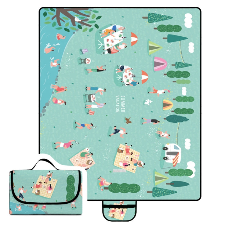 Y012 Outdoor Thickened Moisture-proof Waterproof Portable Camping Mat(2x2m)