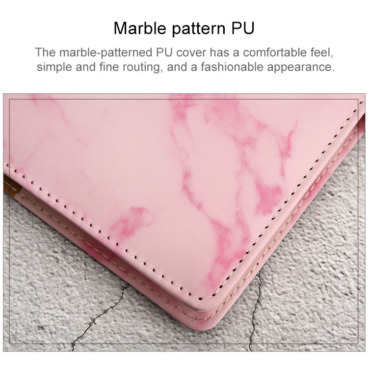 A5 Marble Texture Retro Password Lock Notebook Multifunctional Student Handbook Notepad(Blue)